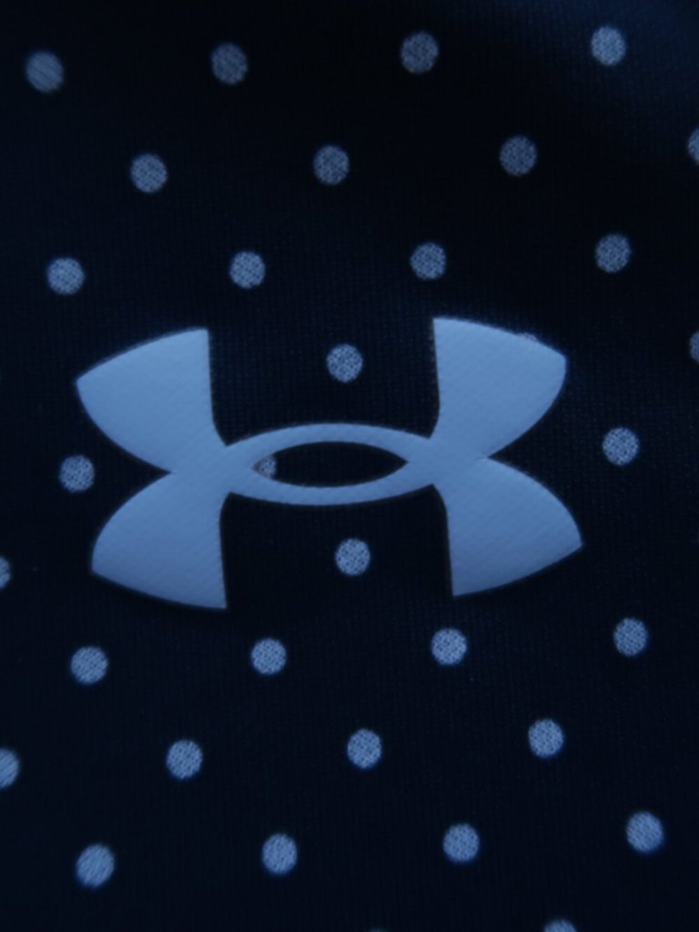 Under Armour The Playoff Polo Blue Dot Stretch Polo (L) ⛳️